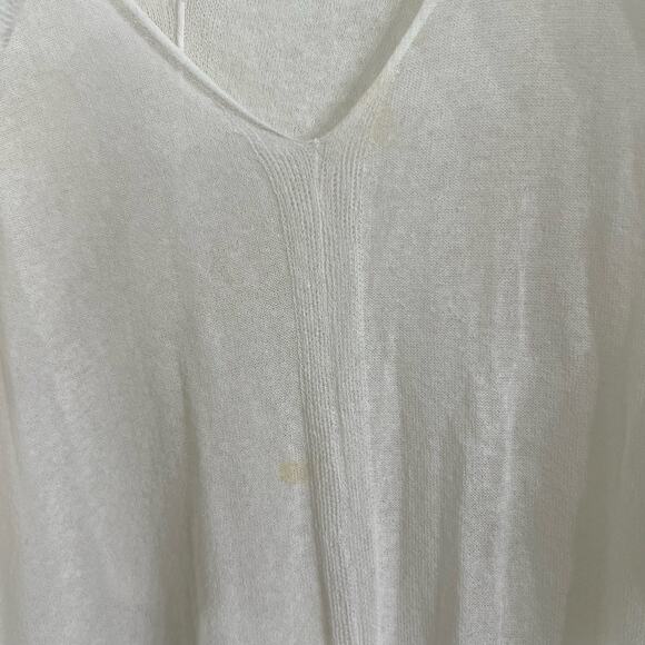 Rag & Bone Noreen Ivory White Sugar Woven Knit Layered Tank Dress Size Large - Picture 5 of 8